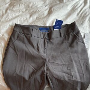 Apt. 9 mid rise Charcoal Trousers, Size 6